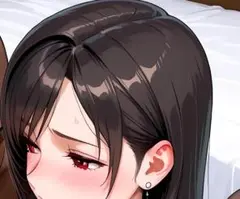 A4　ポスター　美少女　美女　FF ティファ　ファンアート