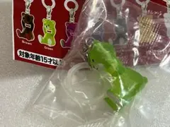 グラニフ コントロールベア グリーン キーホルダー　ガチャ
