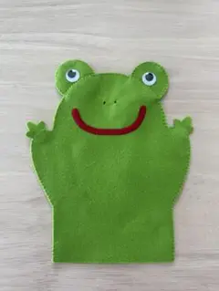 カエル手袋シアターパペット