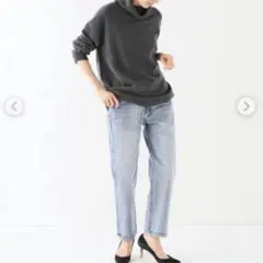 美品♡FRAMeWORK フレームワーク クロップドデニムパンツ 38 Mブルー