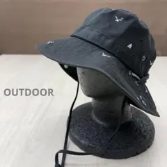 OUTDOOR アウトドア コットン サファリハット キャンプハット アウトドア