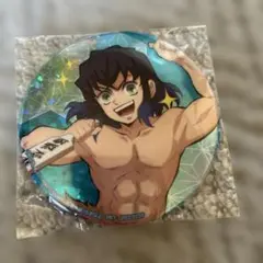 鬼滅の刃　ナムコ限定ホログラム缶バッジ　伊之助