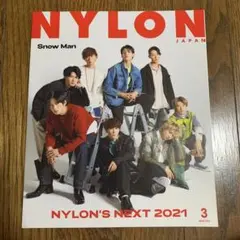 snowman NYLON JAPAN 雑誌