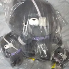 【3点セット】にゃんデレ　ぬいぐるみ　ボールチェーンマスコット　くろん　杉山紀彰