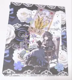 ※ファイルのみ おすそ分けファイル 女の子 コラージュ 素材 紙モノ 薔薇 青