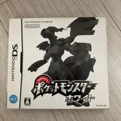 DS ソフトポケットモンスター ホワイト　外箱付き