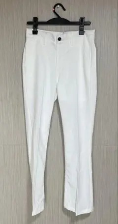 【メンズ】モノマート ホワイト 　パンツ　 XS　 美品
