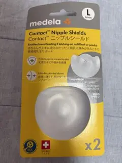 【未使用】medela Contact Nipple Shields L