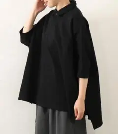 極美品 ジャーナルスタンダードラックス デラヴェジャージー ポロプルオーバー