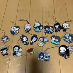 鬼滅の刃 17個セット　ラバーストラップ