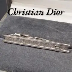 【定番】クリスチャンディオール　ネクタイピン　シルバー　CDロゴ　良品　レア