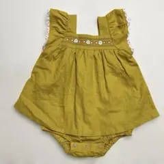 ベビー服 刺繍ロンパース