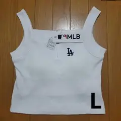 MLB公式ドジャース タンクトップナイキ レディース ホワイト XS新品タグ付き MLB公式ドジャース タンクトップナイキ レディース ホワイト XS