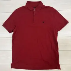 Abercrombie & Fitch 赤 ポロシャツ XL