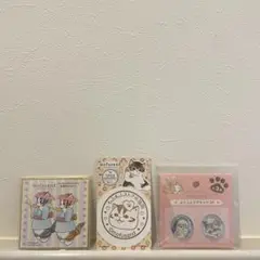 【福岡限定】mofusand1周年記念豆色紙＆スタンプラリーセット⭐️おまけ付き⭐️