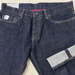 濃紺美品 日本倉敷製 ONO⭐︎W32 オノ セルビッチデニムパンツ 赤耳