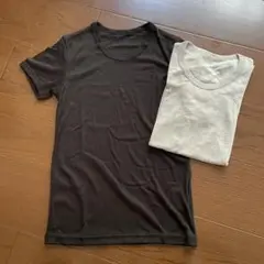 アンダーシャツ 2枚セット 黒 グレー サイズ150