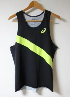 asics(アシックス）ランニング タンクトップ シングレット XL