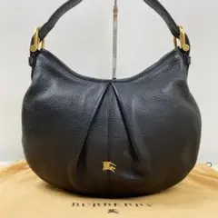 ⭐️極美品 バーバリー ワンショルダー バッグ ノバチェック レザー ホースロゴ