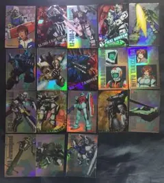 ガンダムカードビルダークロニクル　レアカード18枚セット