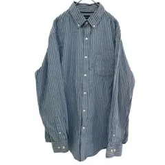 Croft & Barrow 古着 長袖シャツ ストライプ