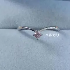 シルバー925 　スピネル　リング　美品　新品未使用