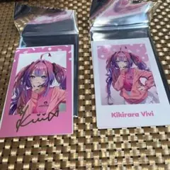 ホロライブ 綺々羅々ヴィヴィ 梅田 チェキ 2枚