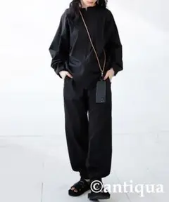 antiqua ラッシュガードセットアップ 黒