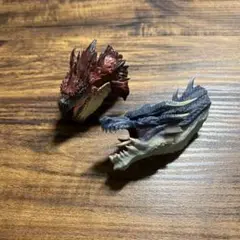 一番くじ モンスターハンター ヘッドマグネット　リオレウス　ミラボレアス　セット