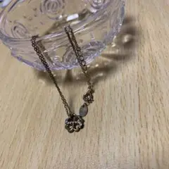 4℃ ヨンドシー 幸せのクローバー ネックレス