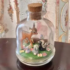 ディズニー バンビ ボトル イン フィギュア［説明必読］ヴィンテージ レトロ