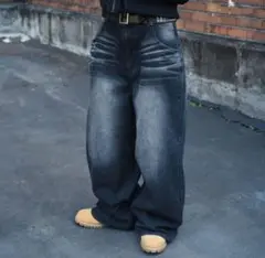 ブラックデニム EAST PEAYERS