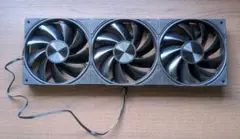 [数回使用]PCケースファン 360mm 連結型 4ピンPWM