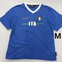 ロット　イタリア　Tシャツ　ブルー　Mサイズ