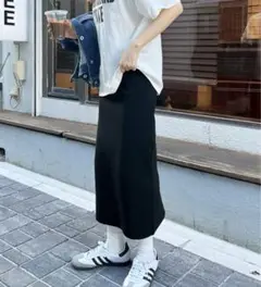 Futier land スーパーストレッチ　ナロースカート　美品
