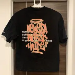 ニューエラ　NEWERA グラフィティロゴ ブラックTシャツ