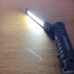 新品マグネット搭載 LED 作業灯 ワークライト 強力COBライト USB充電式