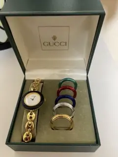 GUCCI チェンジベゼル 腕時計 レディース