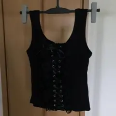 NieR 2WAY FRONT ZIPタンクトップ