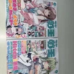 「匿名配送」電撃萌王2024年１２月27号と2025年４月30号