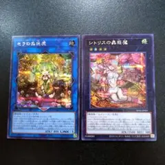 遊戯王　セラの蟲惑魔　シトリスの蟲惑魔　シークレット