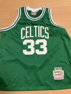 タンクトップ　Mitchell & ness ラリーバード【XL】　NBA
