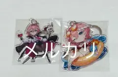 ホロライブ【傷あり】コミケ キーホルダー 鷹嶺ルイ かかげ