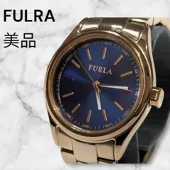 FULRA フルラ 腕時計 ネイビー ゴールド クォーツ腕時計