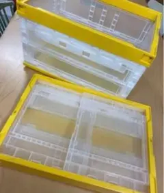 サンコーオリコン3個 セット折りたたみ式コンテナ