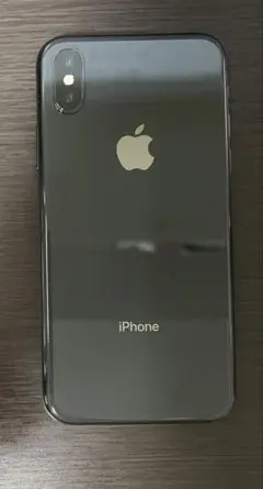 Apple iPhone X スペースグレー 64GB 本体のみ