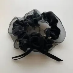 チャコット　シュシュ　黒