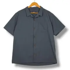 Patagonia ストレッチプレーニングハイブリッド シャツ ブルーグレー
