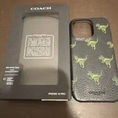 coach 恐竜　iPhone16PROケース