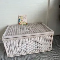 昭和レトロ ビニール 木製ボックス